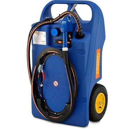 [11131] AdBlue ratiņi 100 l ar 12 V sūkni CENTRI SP30 (11131, CEMO)