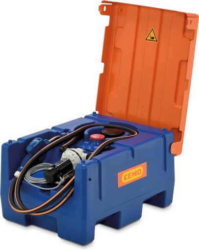[10314] CEMO Blue-Mobile Easy 125 l AdBlue® dispensing unit, 12 V, 30 l/min, automatic nozzle, with lid (10314, CEMO)