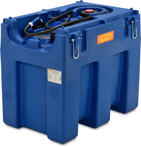 [10973] CEMO Blue-Mobile Easy 980 l AdBlue® išdavimo įrenginys, 230 V, dėžė su kėlimo kilpomis, varstomas dangtis, 4 m žarna (10973, CEMO)