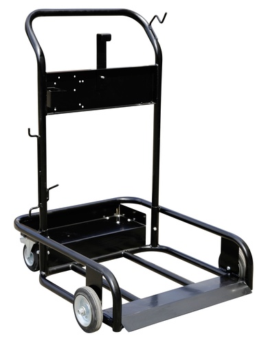 [10607] Ratiņi 200 l tērauda un plastmasas mucām, 2 grozāmi un 2 fiksēti ritenīši, CEMO (10607)