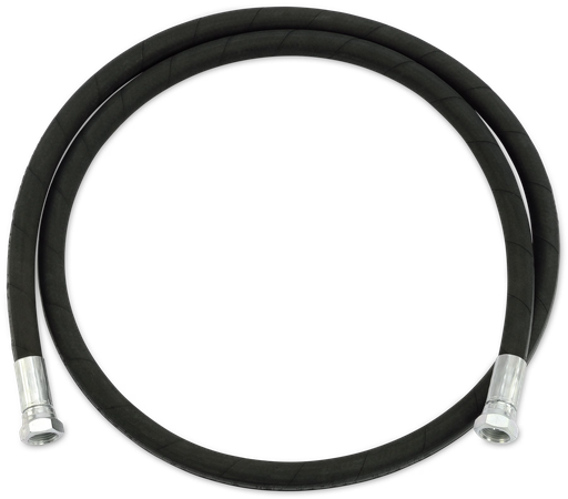 [10697] Pressure hose for oil 1/2 in., 2 m, female thread on both ends with union nuts (10697, CEMO)