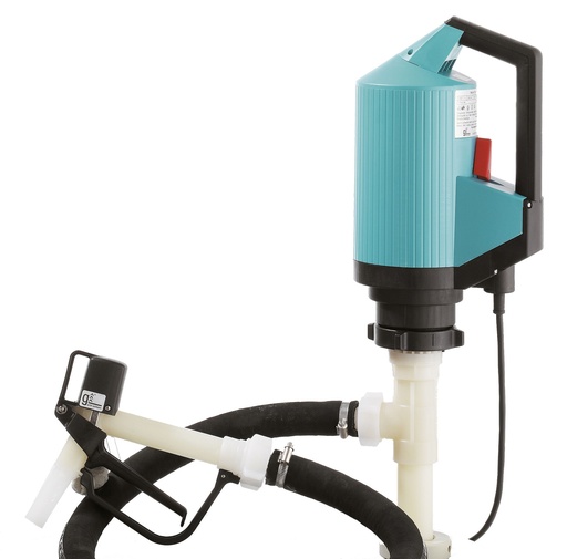[10444] Chemical pump set for IBC container, immersion depth 1200 mm, CEMO (10444)
