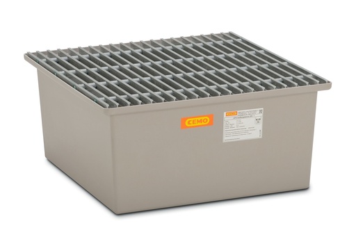 [7869] GRP uztvērējpaliktnis 220/1 komplektā ar GRP režģi (7869, CEMO)