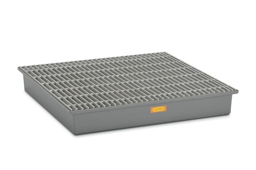 [10397] GRP surinkimo padėklas 220/4 komplektas su GRP grotelėmis, CEMO (10397)