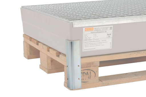 [5112] Screw on fixing plate for GRP pallet sump pallet 150, CEMO (5112)