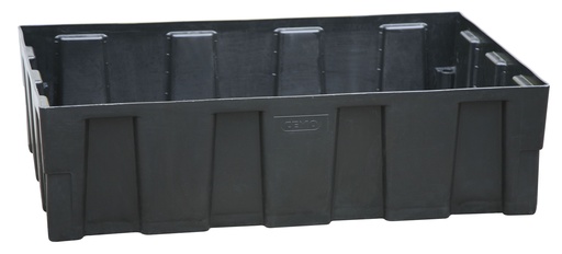 [8276] Euro PE uztvērējpalete 250/2 bez restēm, CEMO (8276)
