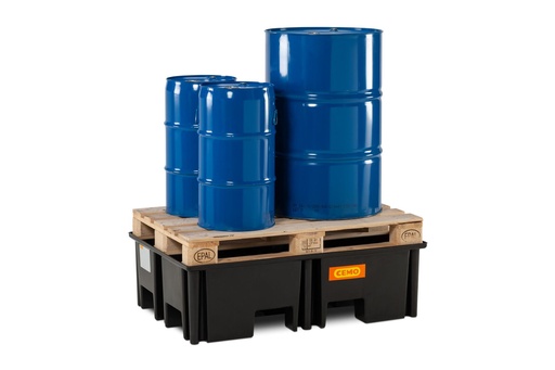 [11257] PE surinkimo padėklas 220/2 be grotelių, CEMO (11257)