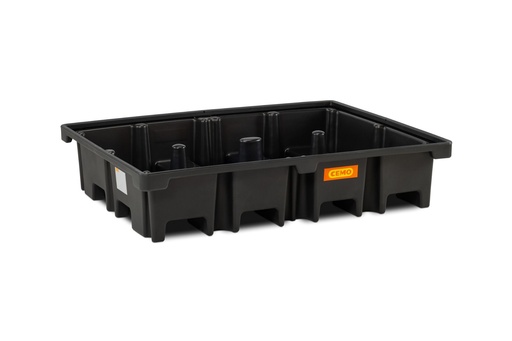 [11266] PE pallet sump 425/4 without grating, CEMO (11266)