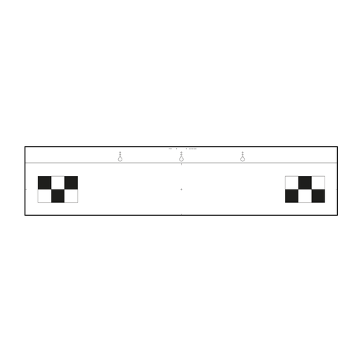 [3910283] Front video camera calibration panel ISUZU Truck Euro 6 (3910283, TEXA)