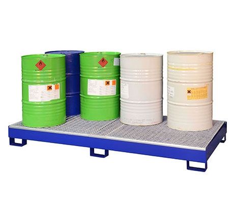 [7692] Sump pallets Type SW8 painted, with grating, CEMO (7692)