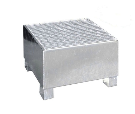[8532] Sump pallets Type SW1 galvanized, with grating, CEMO (8532)