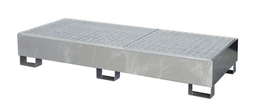 [10141] Sump pallets Type SW3, galvanised, with grating, CEMO (10141)