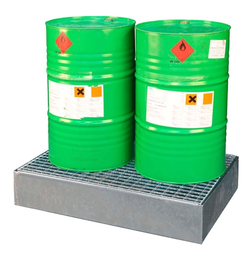[11211] Uztveršanas paliktnis SW2, bez kājām, ar restēm, cinkots, CEMO (11211)