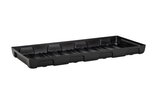[11739] PE mažas surinkimo padėklas 13/6 be grotelių, 44 l, 130 x 60 x 10 cm, CEMO (11739)