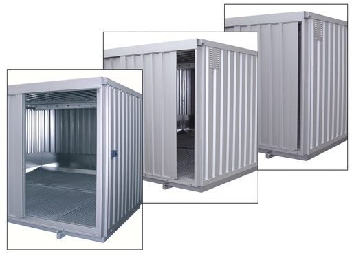 [10373] Safety storage container Type SRC 5.1N ST, galvanised, CEMO (10373)