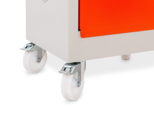 [11657] Set of castors for FMplus battery storage cabinet, CEMO (11657)
