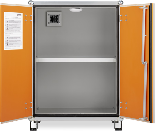 [11886] Battery storage cabinet 8/10 with stackable feet (BMA), CEMO (11886)