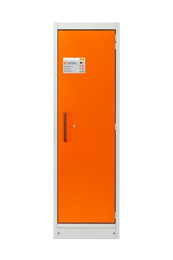 [11960] PROline 6/20 90 tipo akumuliatorinė saugaus sandėliavimo spinta, oranžinės RAL 2008 durys, dešinysis durų vyris, CEMO (11960)