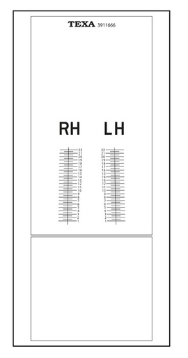 [3911666] MERCEDES TRUCK MirrorCam kalibravimo lipnių šablonų rinkinys, 4 vnt. (3911666, TEXA)