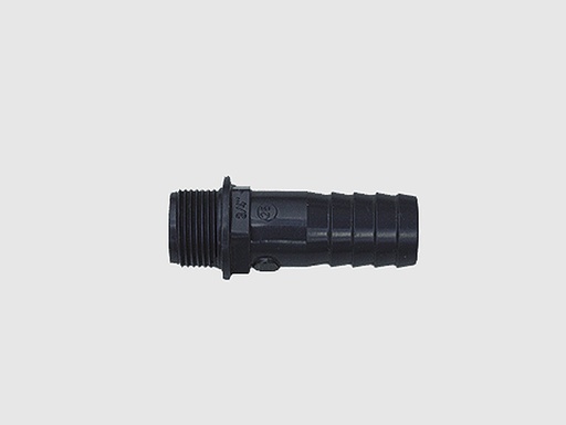 [1355] Threaded nipple (PVC) with hose nozzle, CEMO (1355)