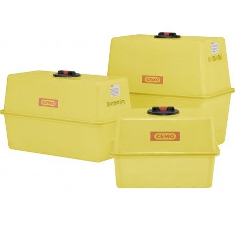 [1045] Rectangular (box) tank, PE, 400 l with a Ø190 screw cap, CEMO (1045)