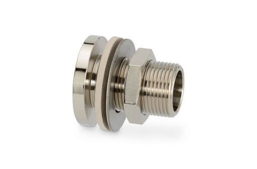 [1397] Screw in threaded connector ¾" nickel-plated, CEMO (1397)