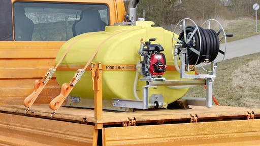 [7919] Tank 2000 l short, add- on pump 130 with hose reel ****, CEMO (7919)