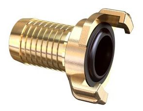 [10766] GEKA coupling with hose nozzle, 1 in. (10766, CEMO)