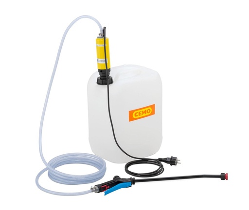 [7898] Canister sprayer with 20 L canister and spray lance, 230 V, CEMO (7898)