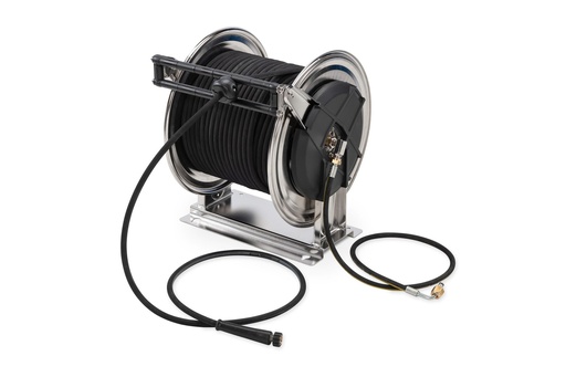 [11318] Hose reel with 40 m high-pressure hose DN 10, 22 MPa, CEMO (11318)