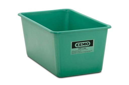 [1145] Rectangular container 300 l, green (1145, CEMO)