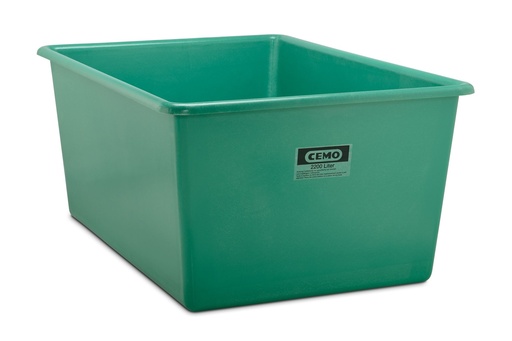 [1152] Rectangular container 2200 l, green (1152, CEMO)