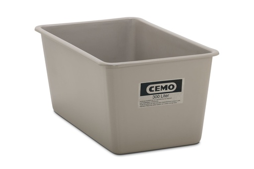 [1161] Rectangular container 300 l, grey (1161, CEMO)