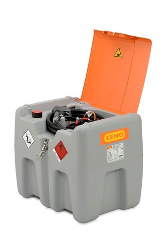 [10981] DT-Mobil Easy 210 l diesel tank with CENTRI SP30 pump (30 l/min), nozzle and lid (10981, CEMO)