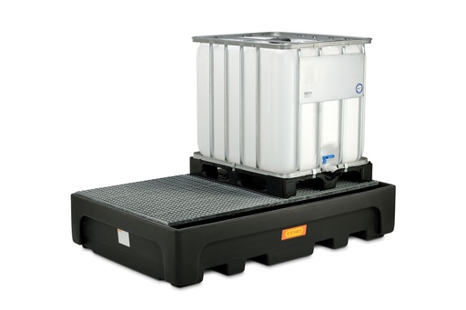 [10949] Tank 1100/2-PE with galvanised steel grate (10949, CEMO)