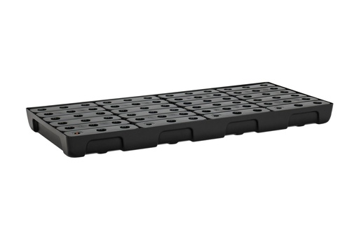 [11740] PE mažas surinkimo padėklas 13/6 su PE grotelėmis, 44 l, 130 x 60 x 10 cm, CEMO (11740)