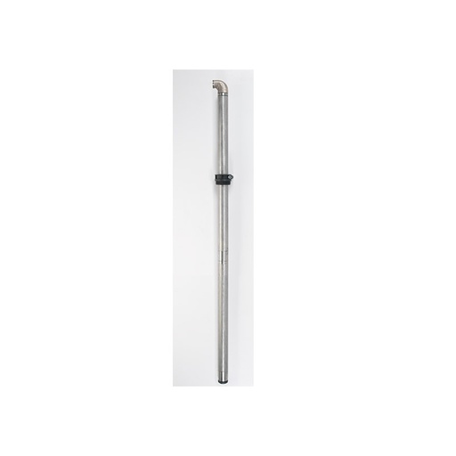 [1104/12] Stainless steel suction rigid pipe for pneumatic pump. Length 1200 mm, FLEXBIMEC (1104/12)