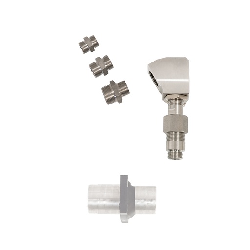 [1192] 90° elbow AISI 304 stainless steel, 1/4" BSP (M), ø12 mm (1192, FLEXBIMEC)