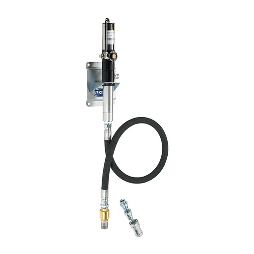 [2044] Air operated oil / waste oil pump - compression ratio 1:1 - single acting with hose and wall bracket (2044, FLEXBIMEC)