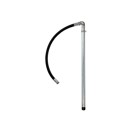 [2204/14] Rigid pipe Ø 40 mm for wall mounted oil pump length 1300 mm (for 1000 l IBC), FLEXBIMEC (2204/14)