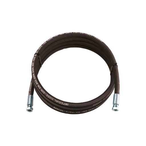 [28706] Flexible hose for oil and diesel Ø 1/2" (Ø 13) R1 - 160 bar, length 6 m - fittings 1/2" (FF), FLEXBIMEC (28706)