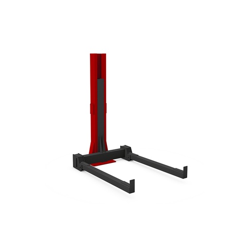 [3101] Single-column vehicle lift for end-of-life vehicle drainage (3101, FLEXBIMEC)
