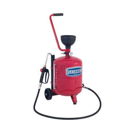 [3327] Pneumatic oil dispenser with gun art. no. 2185 and 24 l reservoir (3327, FLEXBIMEC)