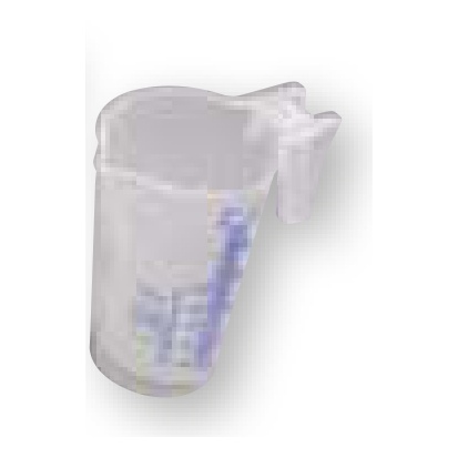 [3425] Graduated transparent polyethylene measuring container – capacity 0.25 l (3425, FLEXBIMEC)
