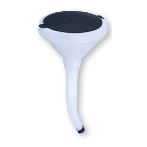 [3435] Funnel in polyethylene ø 180 mm with flexible spout, cap and protection cover, FLEXBIMEC (3435)