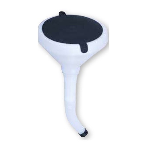 [3436] Funnel in polyethylene ø 220 mm with flexible spout, cap and protection cover, FLEXBIMEC (3436)