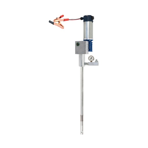 [4090/20] 12 Vdc electric grease pump for 18–25 kg drum, 20:1, 100 g/min (4090/20, FLEXBIMEC)