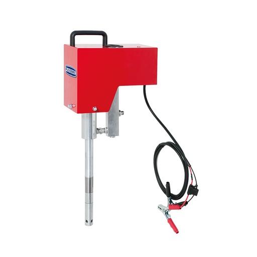 [4099/20] 12 Vdc portable electric grease pump for 18–25 kg drum, 20:1, 100 g/min (4099/20, FLEXBIMEC)