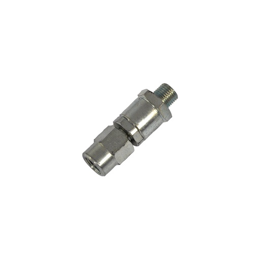 [4228] Straight swivel joint, thread Ø 1/4" BSP (MF), FLEXBIMEC (4228)
