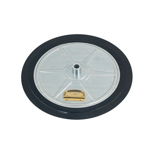 [4319/TP] Sekamoji plokštė TAPIR siurbliams, kiaurymė ø 40 mm, 180 kg statinei, membrana Ø 590 mm (4319/TP, FLEXBIMEC)